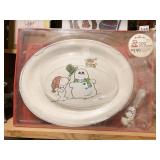 HALLMARK PEANUTS SNOOPY AND WOODSTOCK SERVING