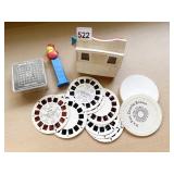 VIEW MASTER WITH SLIDES, PEZ DISPENSER
