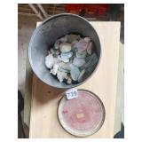 HALF AND HALF VINTAGE TOBACCO TIN CONTAINING