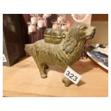 CAST IRON ST BERNARD COIN BANK