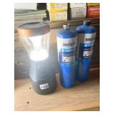 LANTERN WITH MULTIPLE LIGHT SETTINGS, PROPANE