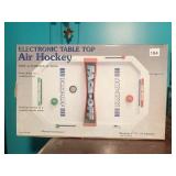 ELECTRONIC TABLETOP AIR HOCKEY IN BOX, DESKTOP