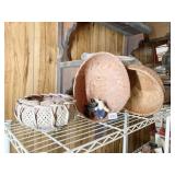 UNIQUE LARGER SIZE BASKETS, VERY OLD MINI