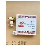 WIND UP WALKING SNOOPY, PEANUTS BOOKS GIFT SET