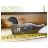 WOOD DECOY HAND PAINTED DUCK