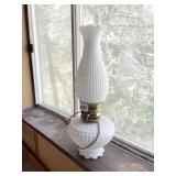 MILK GLASS LAMP