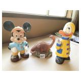DISNEY BANKS INCLUDING MICKEY MOUSE