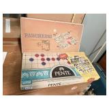 PARCHEESI AND PENTE BOARD GAMES