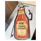 VINTAGE HEINZ KETCHUP BOTTLE APRON MADE BY BOSTON