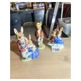 ROYAL DAULTON BUNNYKINS FIGURINES, 