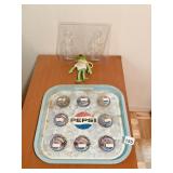 KERMIT THE FROG CANDY MOLD, KERMIT KEY CHAIN,