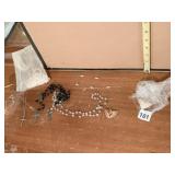 ROSARIES, SEASHELL BUTTERFLY CHARM