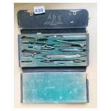 DRAFTING TOOL SET IN CASE