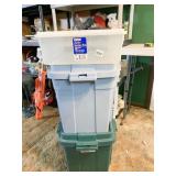 STORAGE BINS WITH LIDS