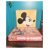 VINTAGE MICKEY MOUSE PUZZLE AND GIVE A SHOW
