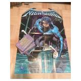 DC NIGHT WING COMIC POSTER, CAMEL SMOKIN JOES