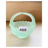 IMPERIAL GLASS FROSTED BASKET