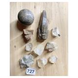 NATURALLY OCCURRING QUARTZ AND OTHER MINERALS,