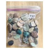 SHAPED AND POLISHED STONE AND MINERAL SLICES