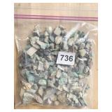 BAG OF SMALL ROCKS AND MINERALS, UNPOLISHED