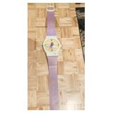 CALIFORNIA RAISINS WALL CLOCK, 1988, ONE SIDE OF