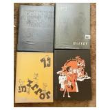 4 MONTOUR HIGH SCHOOL YEARBOOKS, 1972, 1973 AND 2