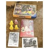 JOHN CIGNA AUTOGRAPH PHOTO, CARE BEAR FIGURES,