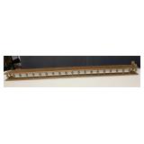 WOODEN RAIL PIECE 50" W X 4 D X 4" H