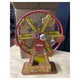 MECHANICAL FERRIS WHEEL, KEY WOUND, WORKING