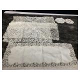 CARD TABLE COVERS, DOILIES