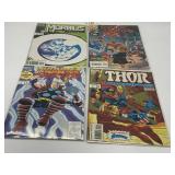 COMIC BOOKS; GENE DOGS, MORBIUS, THOR, THUNDER
