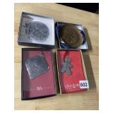 WENDELL AUGUST ORNAMENTS ALUMINUM & BRONZE