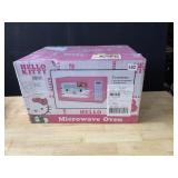 NIB HELLO KITTY MICROWAVE, 0.7 CUBIC FT, 10 POWER