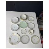 VARIETY OF HAND PAINTED NIPPON CHINA PIECES