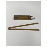 MADE IN THE USA VINTAGE WOOD RULERS