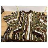 BAUCCI SZ. XL COOGI STYLE SWEATER - BROWN AND