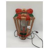 CHRISTMAS USALITE LANTERN LIGHT, SMALL CRACK ON