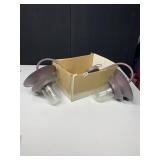 2 LARGE AND ONE SMALL PET SAFE SCAT MAT, BATTERY