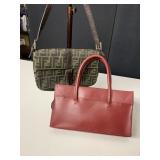 REPLICA PURSES GOOD CONDITION 1 BURGUNDY, 1