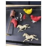 CHICKENS LAY EGGS, HORSES, ETC.