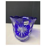 BOHEMIAN GLASS EIGHT- AND THREE-QUARTER INCH HIGH