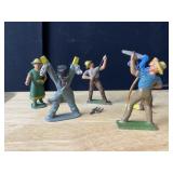 DIECAST FIGURES SOME MADE IN FRANCE