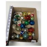 VINTAGE GLASS CHRISTMAS BALLS