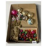 VINTAGE CHRISTMAS ORNAMENTS