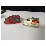 VINTAGE CARNATION MILK TRUCK, CURTISS CANDY