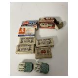VINTAGE COUGH DROPS, RAZORBLADES, COLD TABLET,