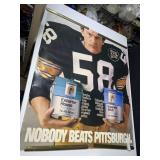 STEELER POSTER SEE PHOTO FOR SIZE