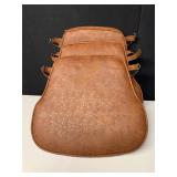 5 ROSE DESIGN VELCRO SEAT CUSHIONS TO ATTACH TO