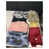 CROSSWORD, BLACK, MOOSE, BROWN/PINK ZEBRA FLEECE