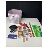 CARD GAMES, LENS LESS SPORTS GOGGLES AND CASE,